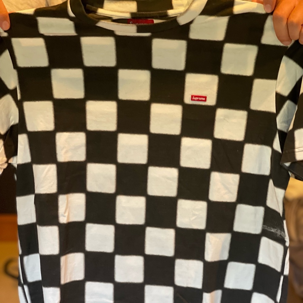 Selling supreme checkerboard box tee! Size Medium